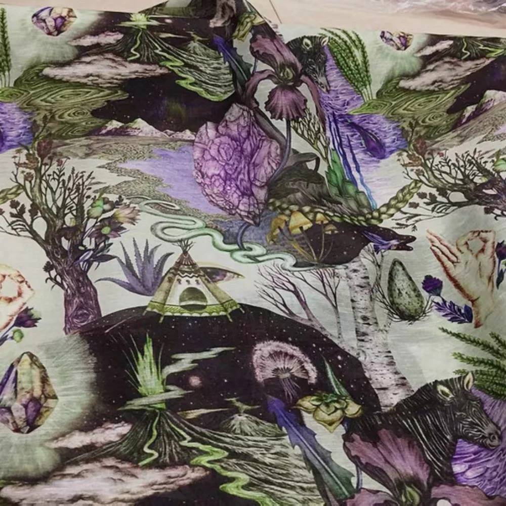 Легкая, мягкая, дышащая, тонкая ткань с цветочными мотивами, приятная на ощупь, из шелка и льна, для женской летней одежды для сна, домашней одежды и текстурных подушек.
Легкая, мягкая, дышащая, тонкая ткань с цветочными мотивами, приятная на ощупь, из шелка и льна, для женской летней одежды для сна, домашней одежды и текстурных подушек.