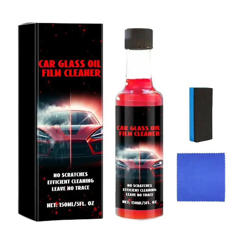 Glass Oil Film Remover Oil Film Remover For Car Window Auto Glass Oil Film Remover 150ml For Easily Restore Glass Clarity
Glass Oil Film Remover Oil Film Remover For Car Window Auto Glass Oil Film Remover 150ml For Easily Restore Glass Clarity