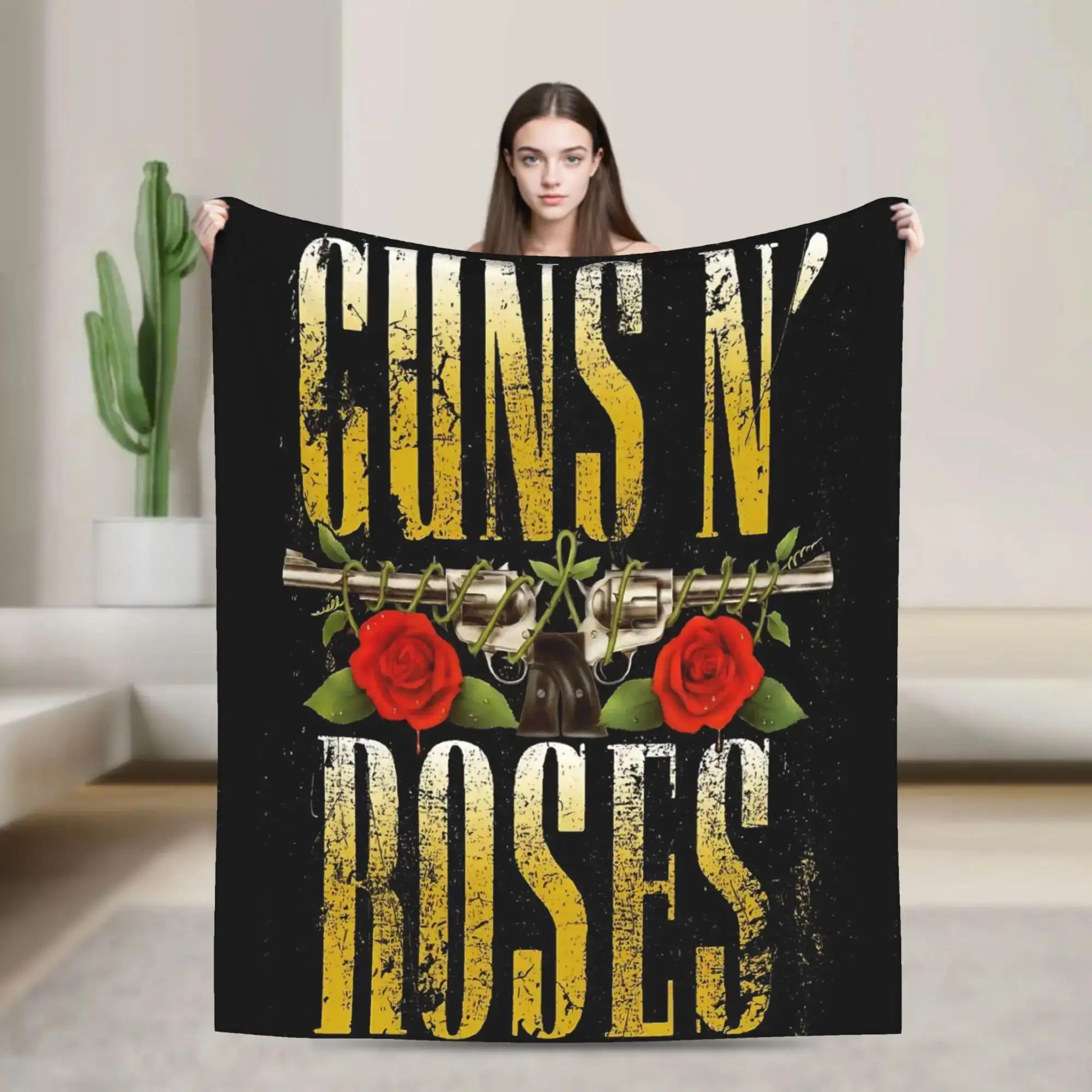 Фланелевое одеяло с изображением группы Guns N Roses, мягкое покрывало для спальни, путешествий, дивана, кровати
Фланелевое одеяло с изображением группы Guns N Roses, мягкое покрывало для спальни, путешествий, дивана, кровати