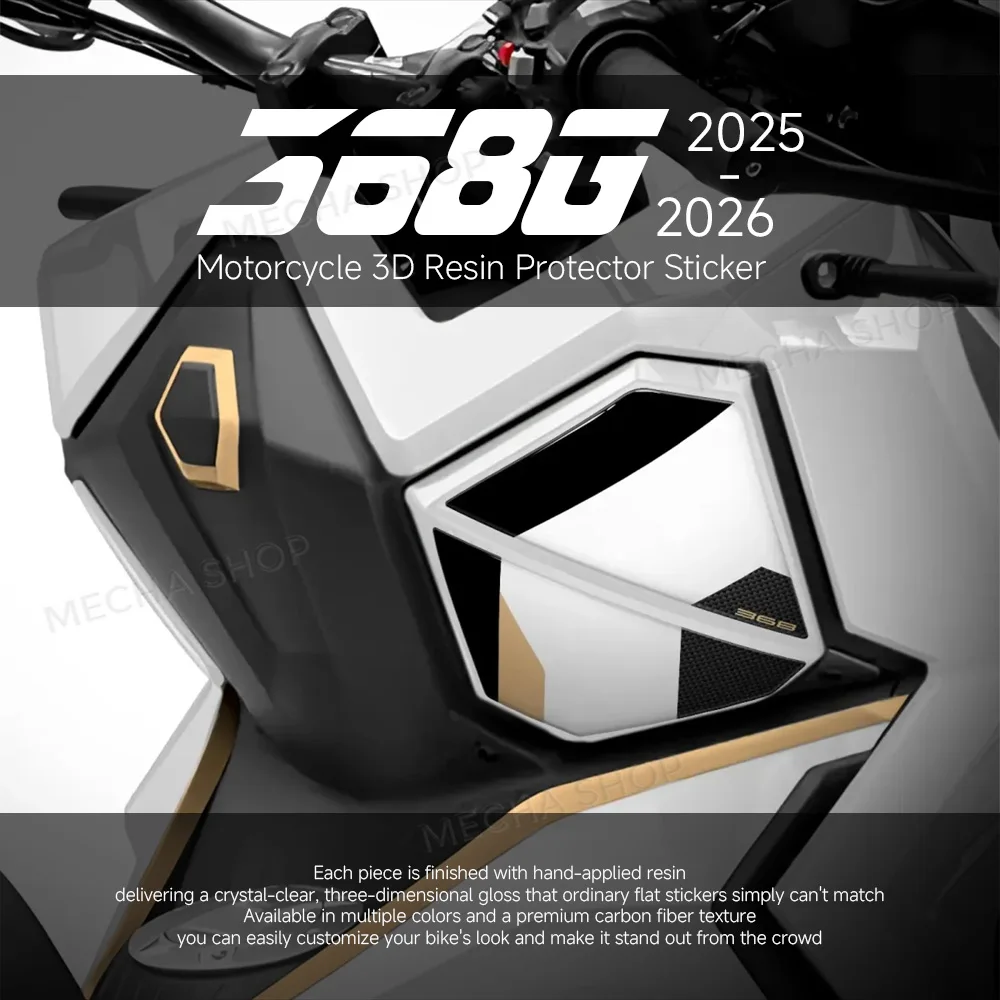 For Zontes 368G 2025-2026 Storage Box Fairing Area Protective Sticker 3D Decal Motorcycle Accessories
For Zontes 368G 2025-2026 Storage Box Fairing Area Protective Sticker 3D Decal Motorcycle Accessories