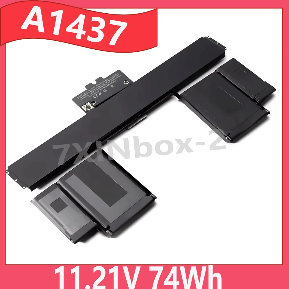 A1437 11.21V 74Wh Laptop Battery For Apple MacBook Pro 13.3" A1425 Retina Series Late 2012 Early-2013 Version MD101 MD21
A1437 11.21V 74Wh Laptop Battery For Apple MacBook Pro 13.3" A1425 Retina Series Late 2012 Early-2013 Version MD101 MD21