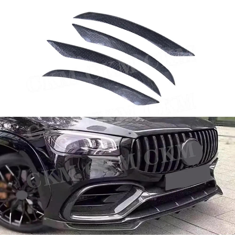 Car Front Bumper Fender Lip Fog Lamp Cover Trim Strip Bodykit for Benz GLS Class X167 GLS450 Sport 2020-2022 Side Canards Trims
Car Front Bumper Fender Lip Fog Lamp Cover Trim Strip Bodykit for Benz GLS Class X167 GLS450 Sport 2020-2022 Side Canards Trims
