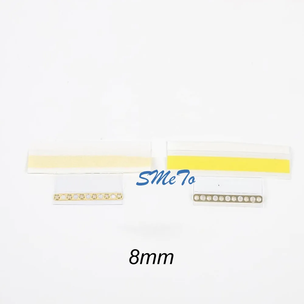 SMT Copper Clip with Tape 500pcs/box 8mm 12mm 16mm 24mm 250pcs/box SMT Universal Feeding Tape Brass Clip Splice Tape
SMT Copper Clip with Tape 500pcs/box 8mm 12mm 16mm 24mm 250pcs/box SMT Universal Feeding Tape Brass Clip Splice Tape