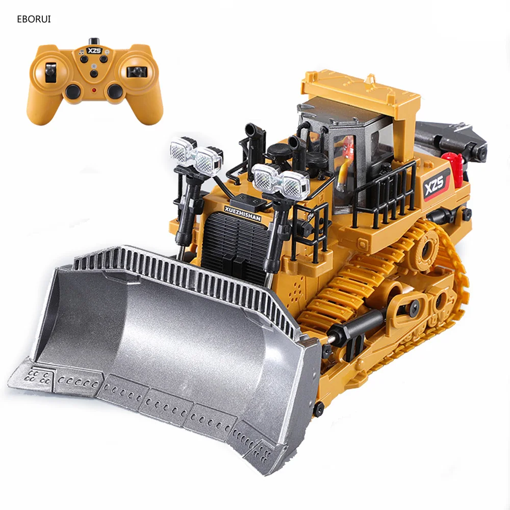 EBORUI 1032 RC бульдозер 2,4 ГГц 1:24 RC Truck 9CH RC тракторный грузовик из сплава с одной клавишей демо, стандартный бульдозер
EBORUI 1032 RC бульдозер 2,4 ГГц 1:24 RC Truck 9CH RC тракторный грузовик из сплава с одной клавишей демо, стандартный бульдозер