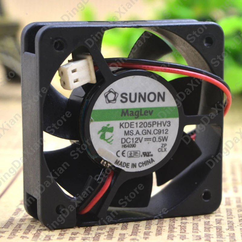 l 1PCS Magnetic Levitation Mute Small Cooling Fan For SUNON KDE1205PHV3 | 12V 0.5W 50×50×15mm 5CM
l 1PCS Magnetic Levitation Mute Small Cooling Fan For SUNON KDE1205PHV3 | 12V 0.5W 50×50×15mm 5CM