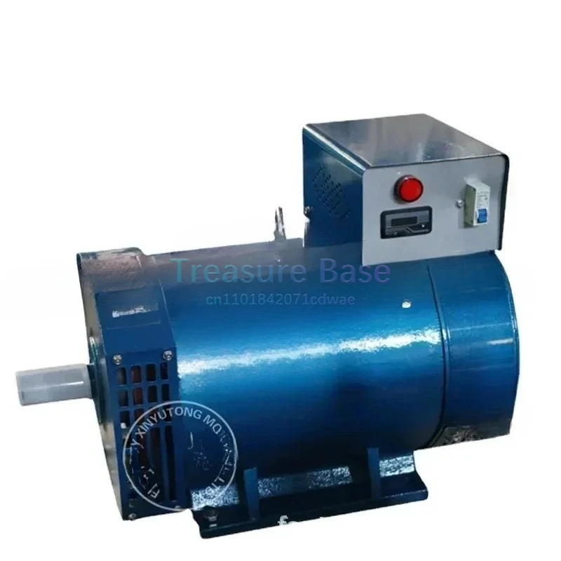 Одно-/трехфазный генератор переменного тока мощностью 10 кВт для дизельного двигателя 220 В/380 В 50 Гц 2160 об/мин полностью медный ST-10/STC-10 на складе
Одно-/трехфазный генератор переменного тока мощностью 10 кВт для дизельного двигателя 220 В/380 В 50 Гц 2160 об/мин полностью медный ST-10/STC-10 на складе