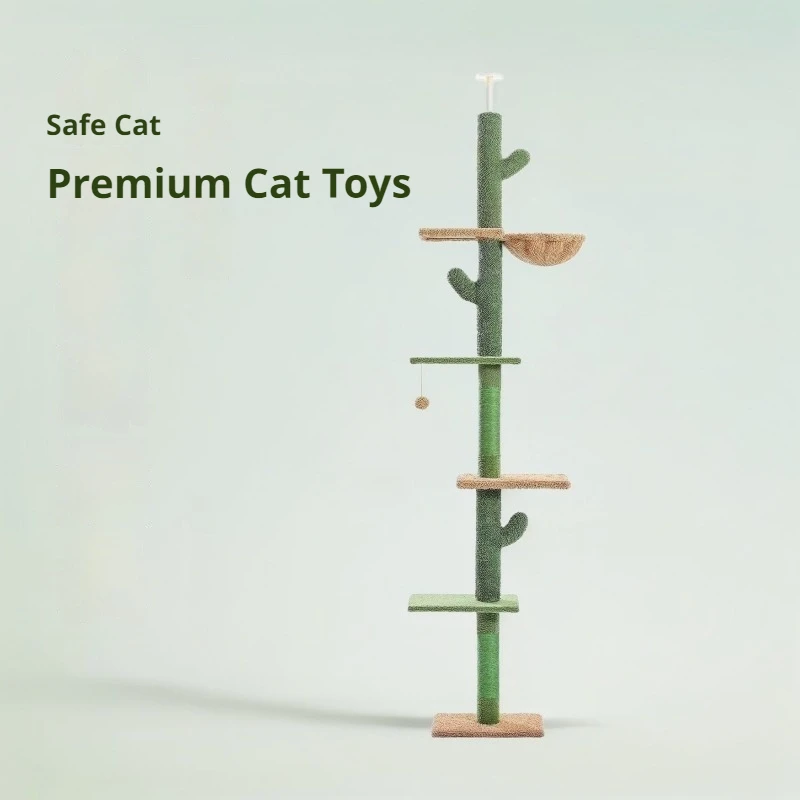 Cat Furniture Cat Tree Integrated Cat Scratch Board Snow Neil Cat Toy Soothing Solid Wood Cat Climbing Frame Cat Shelf Pet
Cat Furniture Cat Tree Integrated Cat Scratch Board Snow Neil Cat Toy Soothing Solid Wood Cat Climbing Frame Cat Shelf Pet