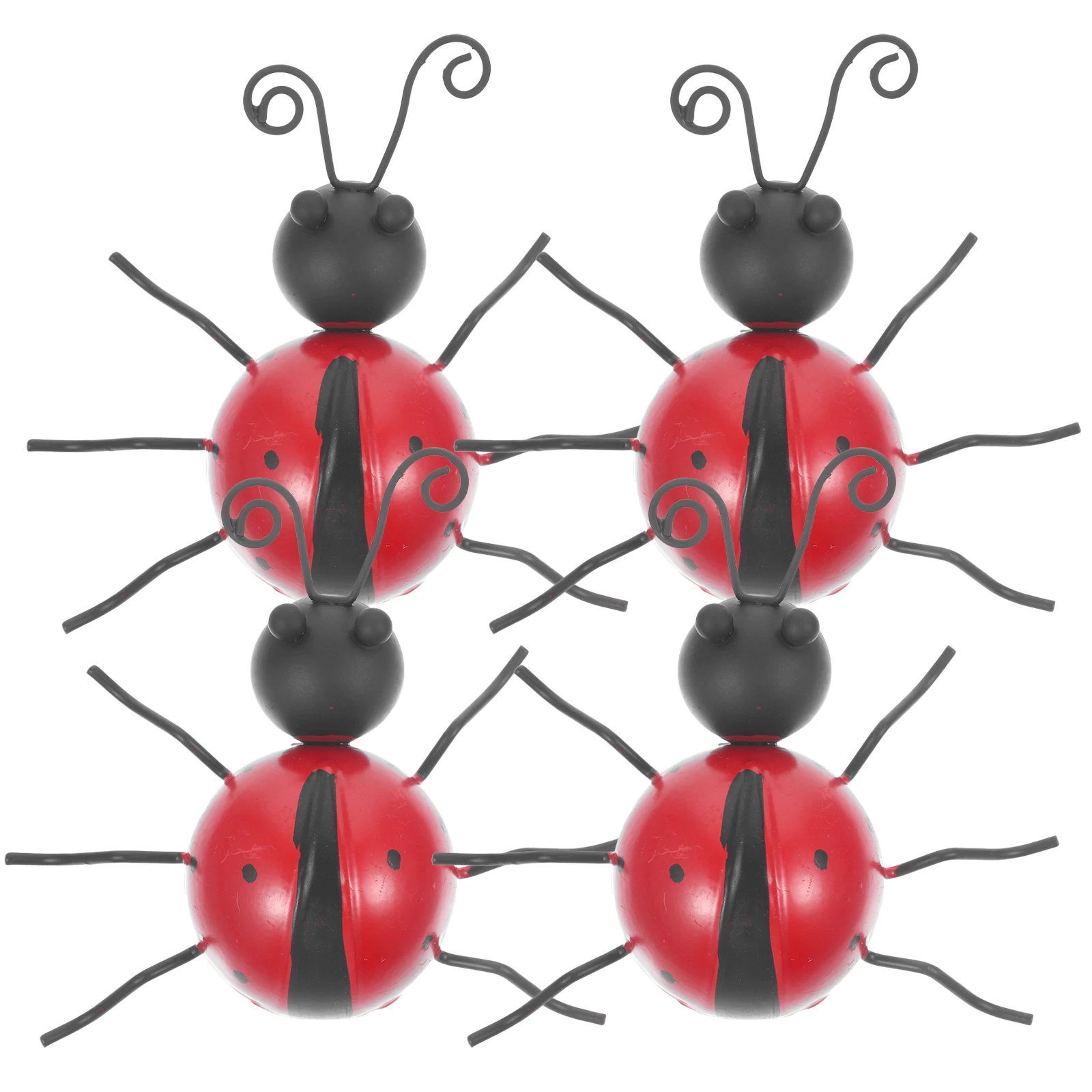4 Pcs Ladybug Decoration 10CM Size Wrought Simulated Garden Ornaments Lawn Yard Park Outdoor Iron Crafts Ladybug Sculpture
4 Pcs Ladybug Decoration 10CM Size Wrought Simulated Garden Ornaments Lawn Yard Park Outdoor Iron Crafts Ladybug Sculpture