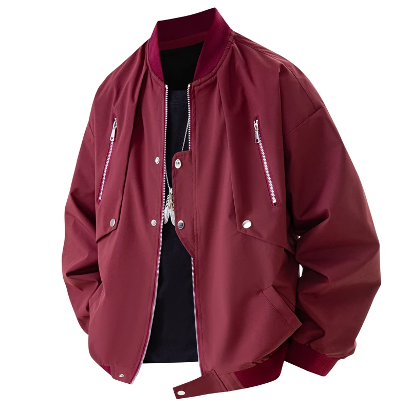 Loose American Functional Sle Men's Workwear Jaet Flight Coat Lazy Sle Outerwear Polyester Spring Outdoor Jaet
Loose American Functional Sle Men's Workwear Jaet Flight Coat Lazy Sle Outerwear Polyester Spring Outdoor Jaet