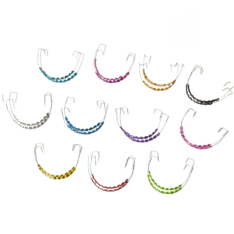 Fake Braces Colorful Bracket Temporary Metal Wires Orthodontic Fashion Accessories for Cosplay Costume Party Adults H2931-65.15
Fake Braces Colorful Bracket Temporary Metal Wires Orthodontic Fashion Accessories for Cosplay Costume Party Adults H2931-65.15