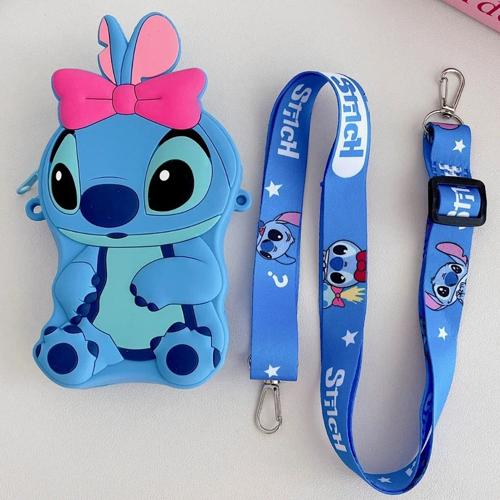 Stitch Silicone Crossbody Bag Cute Children's Storage Large Capacity Coin Purse Women Anime Stitch Toy Bag
Stitch Silicone Crossbody Bag Cute Children's Storage Large Capacity Coin Purse Women Anime Stitch Toy Bag