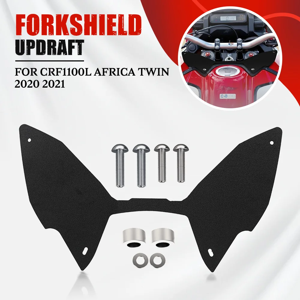 For HONDA CRF1100L CRF 1100L CRF 1100 L Africa Twin 2020 2021 Motorcycle Reduce Vibratation Forkshield Updraft Wind Deflector
For HONDA CRF1100L CRF 1100L CRF 1100 L Africa Twin 2020 2021 Motorcycle Reduce Vibratation Forkshield Updraft Wind Deflector