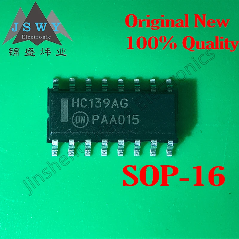 (10/50 pcs) MC74HC139ADR2G HC139AG SOP16 Dual 1-of-4 Decoder/Demultiplexer Brand New Original Stock Ships Fast!
(10/50 pcs) MC74HC139ADR2G HC139AG SOP16 Dual 1-of-4 Decoder/Demultiplexer Brand New Original Stock Ships Fast!