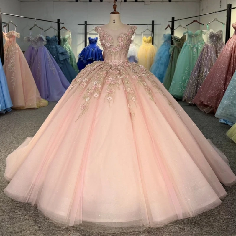 Розовые блестящие платья Quinceanera с открытыми плечами, аппликация, кружево, бисер, тюль, корсет, вечерние, день рождения, милое платье 16, Vestidos 15 De
Розовые блестящие платья Quinceanera с открытыми плечами, аппликация, кружево, бисер, тюль, корсет, вечерние, день рождения, милое платье 16, Vestidos 15 De