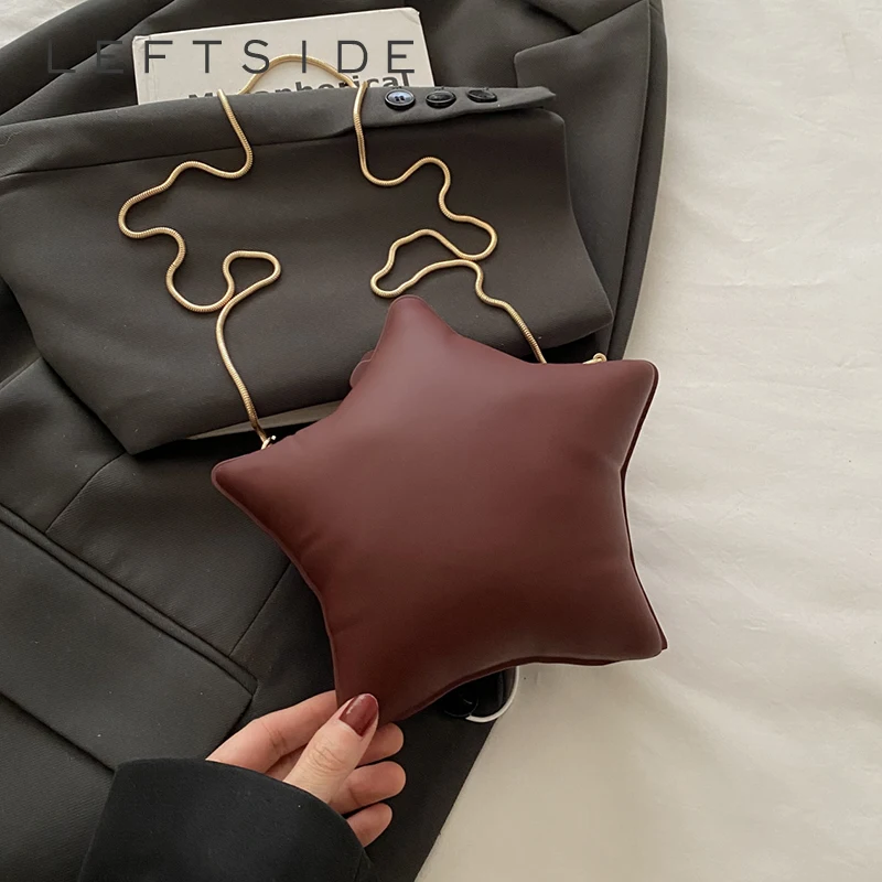 LEFTSIDE Star Design Small Cute Crossbody Bags for Women 2024 Y2K Korean Fashion Lady Chain Shoulder Bag Handbags and Purses
LEFTSIDE Star Design Small Cute Crossbody Bags for Women 2024 Y2K Korean Fashion Lady Chain Shoulder Bag Handbags and Purses