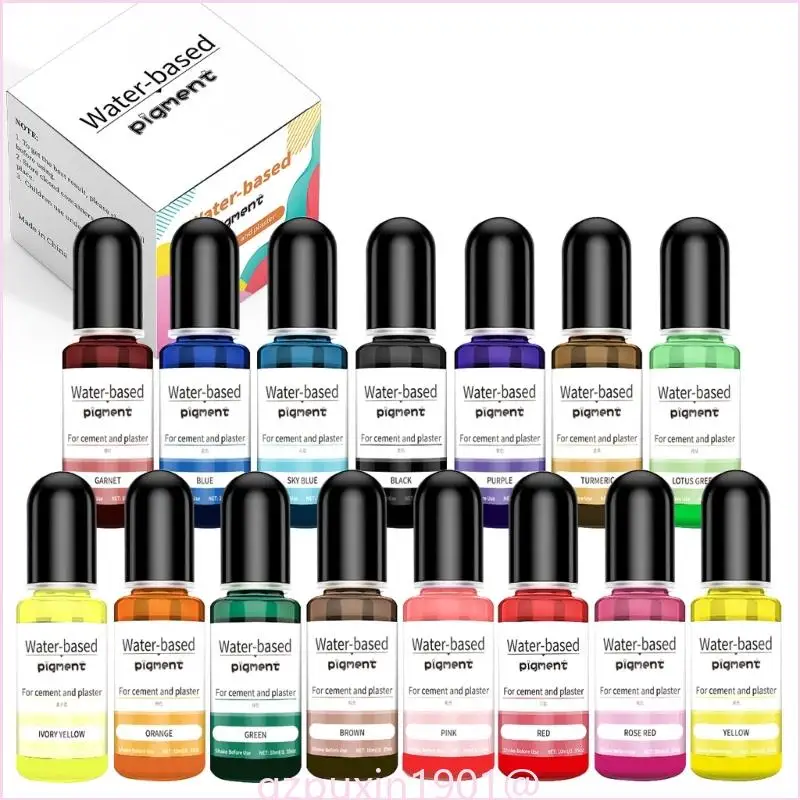 57QA 15 Colors Epoxy Resin Pigment Water Soluble Colors Concentrated Resin Liquid Colorant DIY Jewelry Making Supplies
57QA 15 Colors Epoxy Resin Pigment Water Soluble Colors Concentrated Resin Liquid Colorant DIY Jewelry Making Supplies