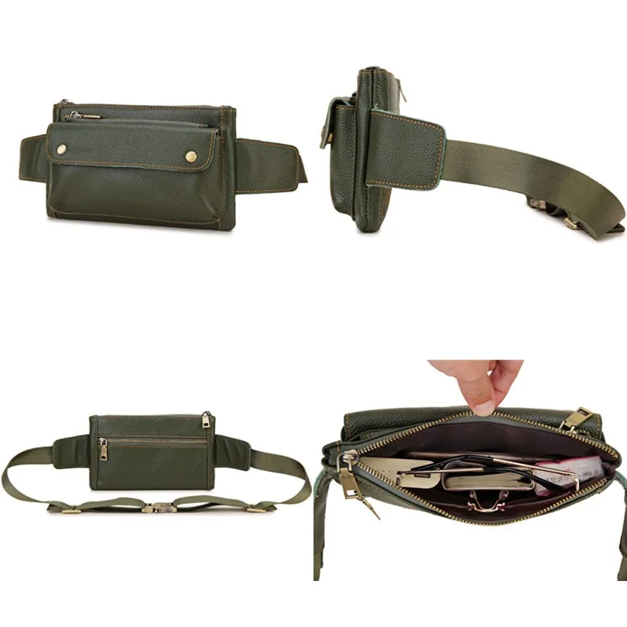 Unisex Genuine Leather Waist Bag Messenger Fanny Pack Bum Bag For Men Women Travel Sports Running Hiking
Unisex Genuine Leather Waist Bag Messenger Fanny Pack Bum Bag For Men Women Travel Sports Running Hiking