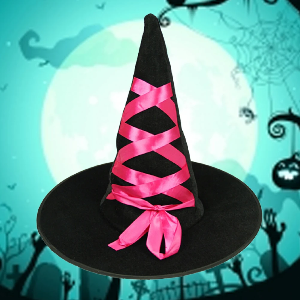Witch Hat Halloween Party Decoration Masquerade Event Cosplay Accessory For Adults Kids Unisex Lightweight Bright Funny Props
Witch Hat Halloween Party Decoration Masquerade Event Cosplay Accessory For Adults Kids Unisex Lightweight Bright Funny Props