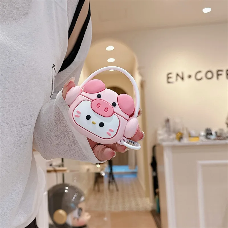Hello Kitty Music Pig Protective Shockproof Earphone Silicone Cover For Airpods Pro 2/Airpods Pro/Airpods 1/2/3 Case Girls/Women
Hello Kitty Music Pig Protective Shockproof Earphone Silicone Cover For Airpods Pro 2/Airpods Pro/Airpods 1/2/3 Case Girls/Women
