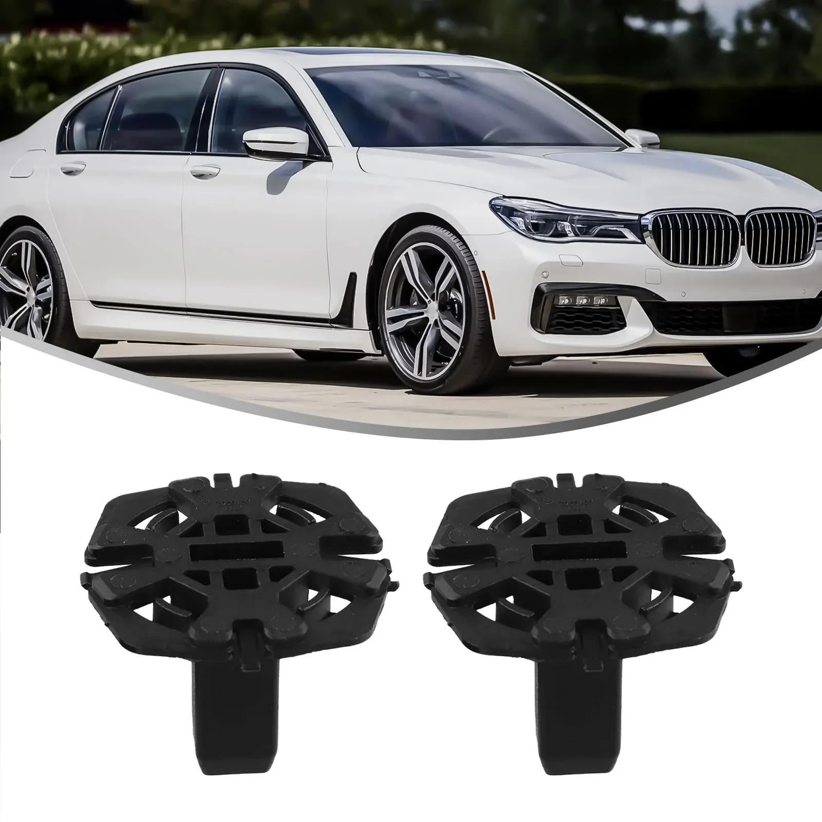2pcs For BMW Coolant Radiator Fastening Element Clip 17118482944/17118619382 Home Replace Vehicle Accessories Car Spare Parts
2pcs For BMW Coolant Radiator Fastening Element Clip 17118482944/17118619382 Home Replace Vehicle Accessories Car Spare Parts