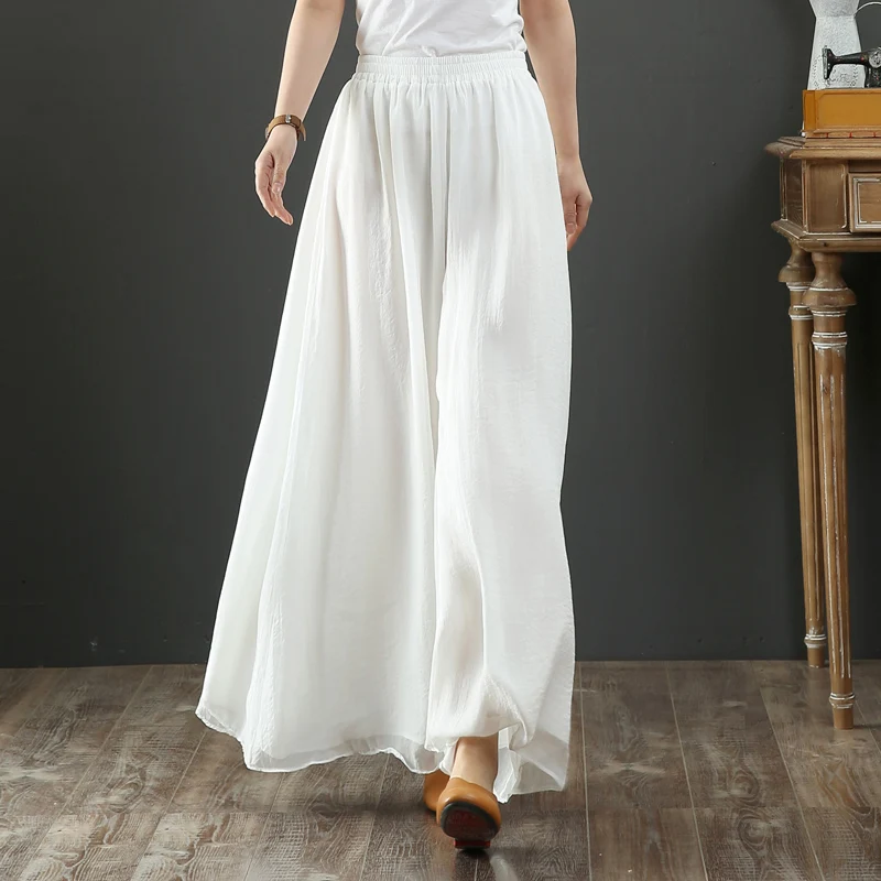 High Waist Cotton Linen Straight Leg Pants Women's Artistic Wide Leg Pants Summer Casual Trousers Asymmetrical Design
High Waist Cotton Linen Straight Leg Pants Women's Artistic Wide Leg Pants Summer Casual Trousers Asymmetrical Design