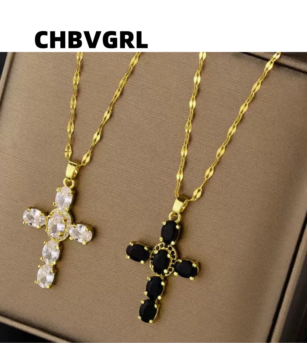 Popular zircon necklace, cross pendant, luxurious high-end hip-hop necklace, collar chain, same style for men and women
Popular zircon necklace, cross pendant, luxurious high-end hip-hop necklace, collar chain, same style for men and women
