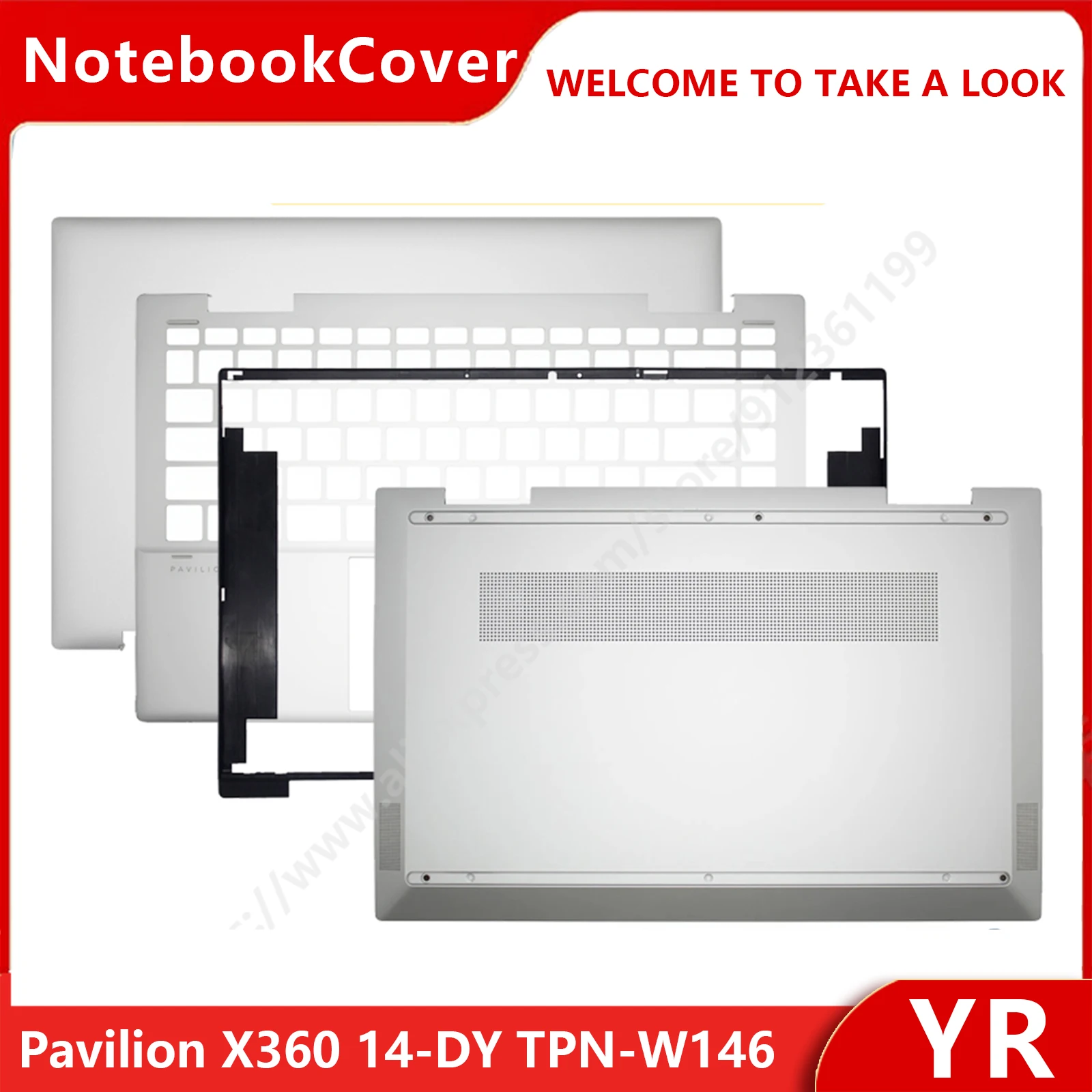NEW For Pavilion X360 14-DY TPN-W146 Laptop LCD Back Cover Front Bezel Palmrest Bottom Case Laptop Frames M45000-001
NEW For Pavilion X360 14-DY TPN-W146 Laptop LCD Back Cover Front Bezel Palmrest Bottom Case Laptop Frames M45000-001