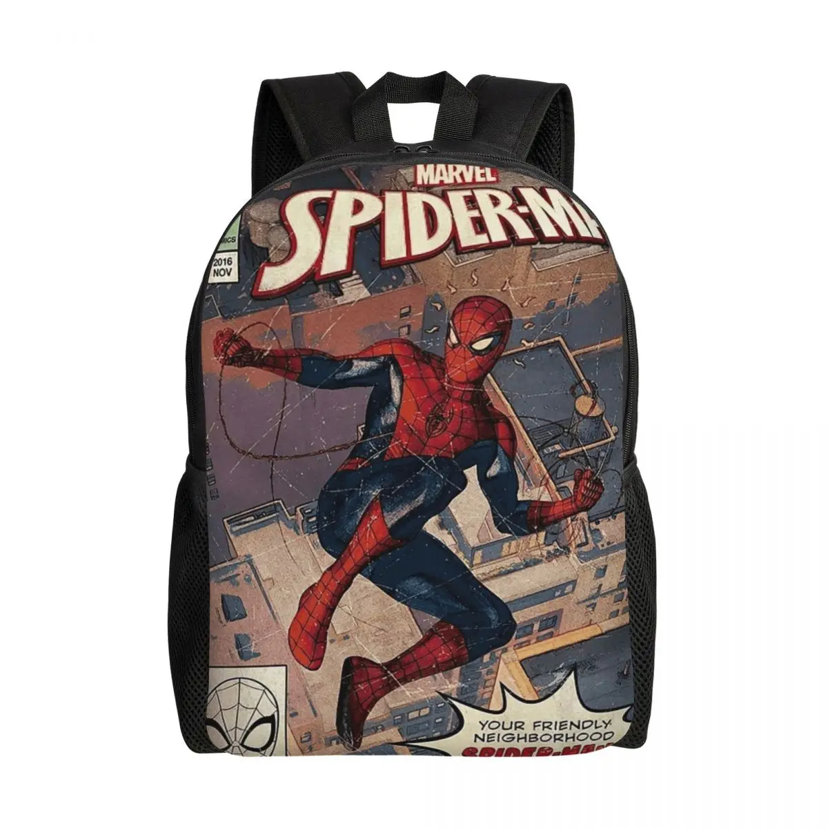 Marvel Spider-Man Backpack, Women's Oxford Cloth Backpack, Men's School Bag, Travel Backpack, Laptop Backpack
Marvel Spider-Man Backpack, Women's Oxford Cloth Backpack, Men's School Bag, Travel Backpack, Laptop Backpack