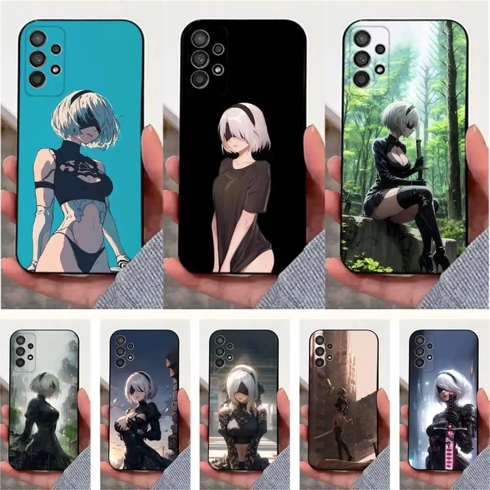 2b-Niers A-Automata Game Phone Case For Samsung S25,S24,S23,S22,S20,S21,S10,Ultra,Plus,Lite,FE,Soft Silicone Black Cover 
2b-Niers A-Automata Game Phone Case For Samsung S25,S24,S23,S22,S20,S21,S10,Ultra,Plus,Lite,FE,Soft Silicone Black Cover