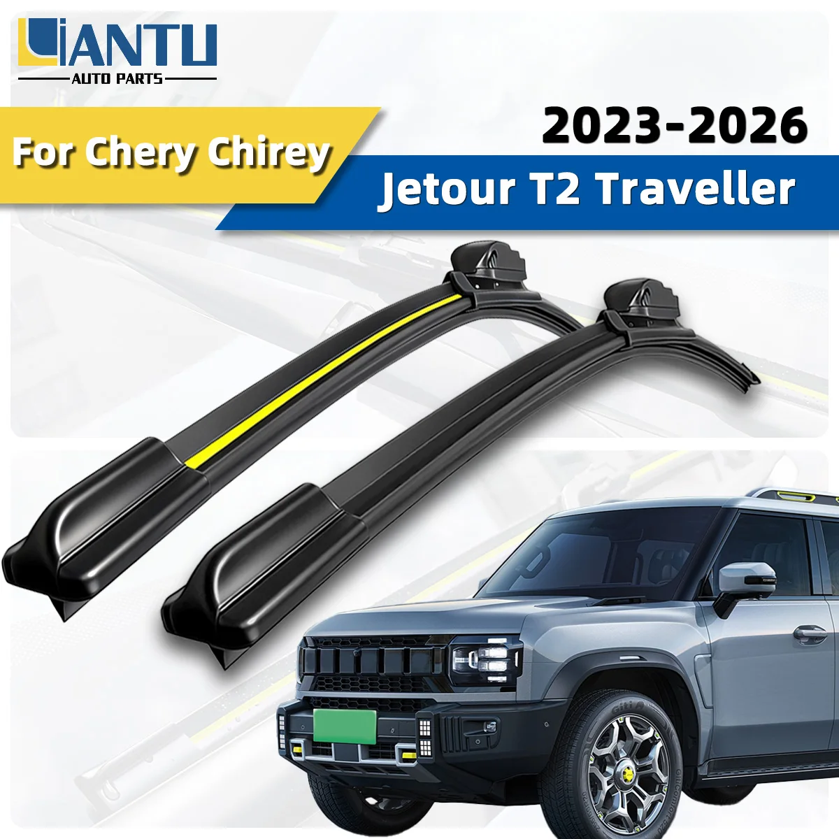 2PCS Front Wiper Blades Wiper Fit For Chery Chirey Jetour T2 Traveller 2023-2026 Durable High Quality Wiper Car Accessories
2PCS Front Wiper Blades Wiper Fit For Chery Chirey Jetour T2 Traveller 2023-2026 Durable High Quality Wiper Car Accessories