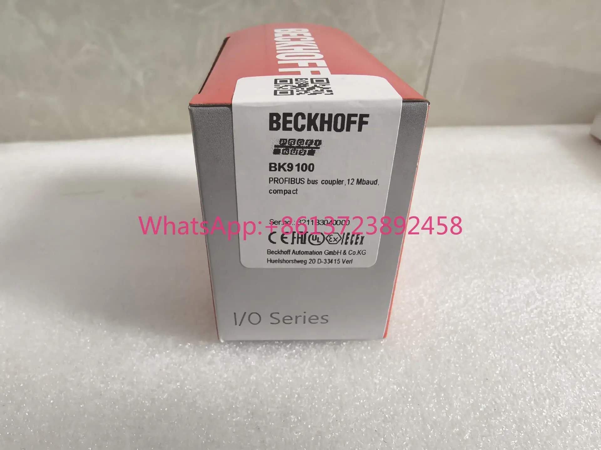 BECKHOFF BK9100 German Beckhoff module, spot
BECKHOFF BK9100 German Beckhoff module, spot