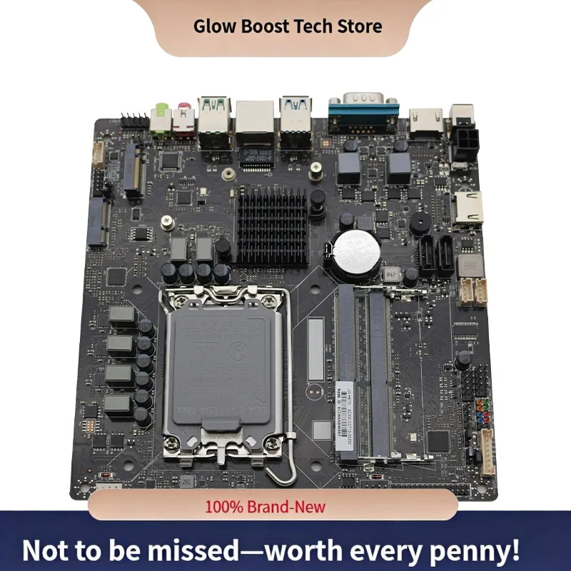 Glow H610i all-in-one computer main board LGA1700 12th generation h610itx L
Glow H610i all-in-one computer main board LGA1700 12th generation h610itx L