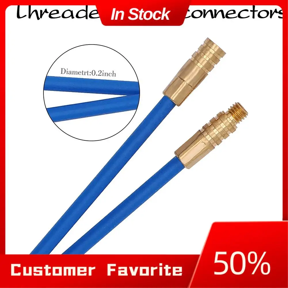 AT03 Top Fiberglass Fish Tape Cable Rods,Electrical Wire Running Push/Pull Kit With Hook And Hole Kit In Transparent Tube
AT03 Top Fiberglass Fish Tape Cable Rods,Electrical Wire Running Push/Pull Kit With Hook And Hole Kit In Transparent Tube