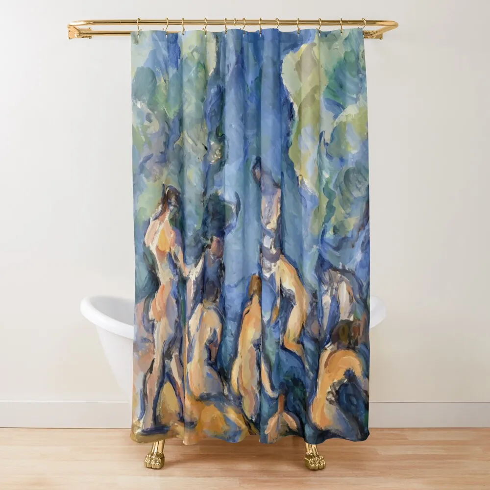 Bathers (Baigneurs) by Paul Cezanne Shower Curtain Bathroom Box In The Bathroom Curtain
Bathers (Baigneurs) by Paul Cezanne Shower Curtain Bathroom Box In The Bathroom Curtain