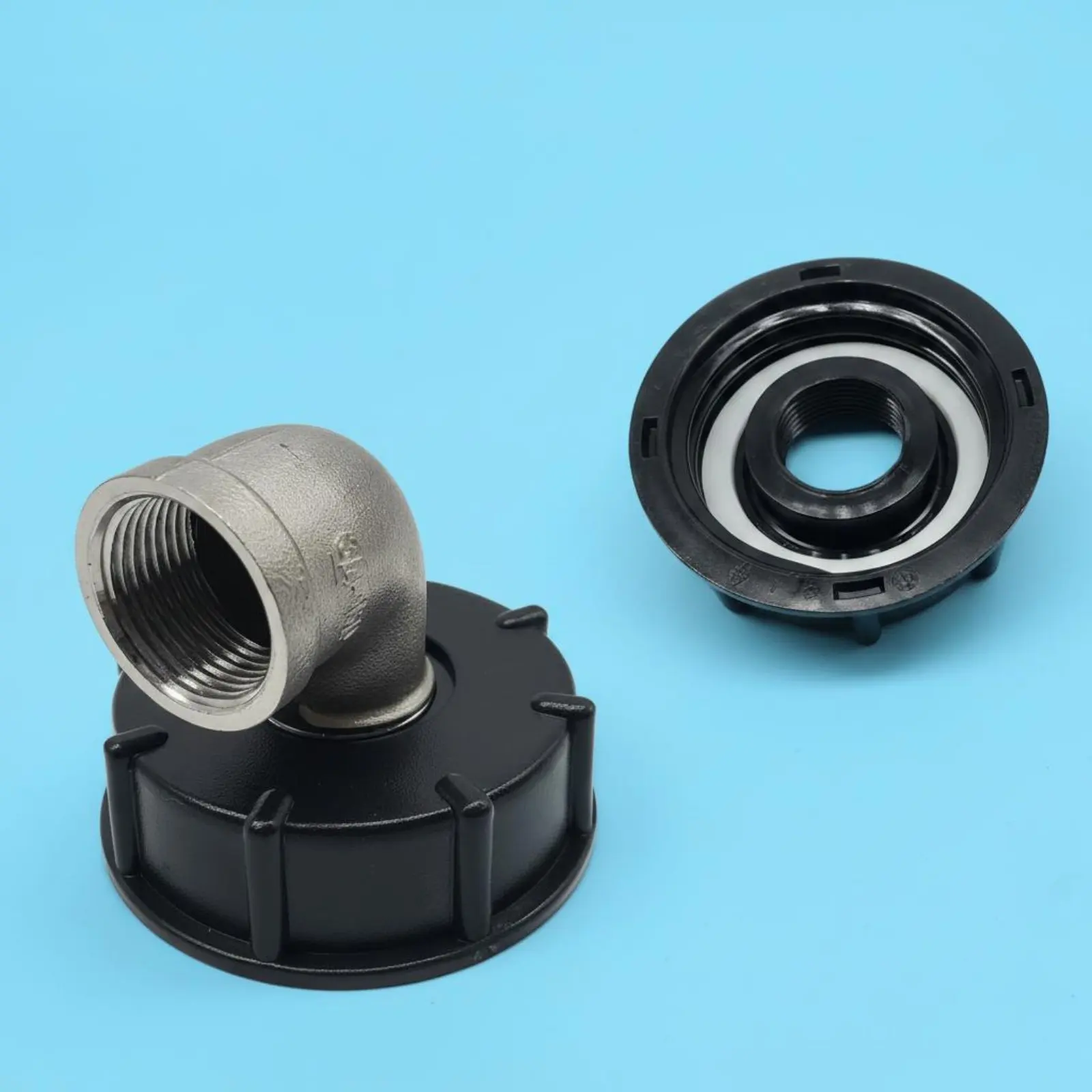 Bulk Liquid Container Tote Flow Control Adapter Watertight Gasket Water Container Hose Connector Ton Barrel Outlet Fitting
Bulk Liquid Container Tote Flow Control Adapter Watertight Gasket Water Container Hose Connector Ton Barrel Outlet Fitting