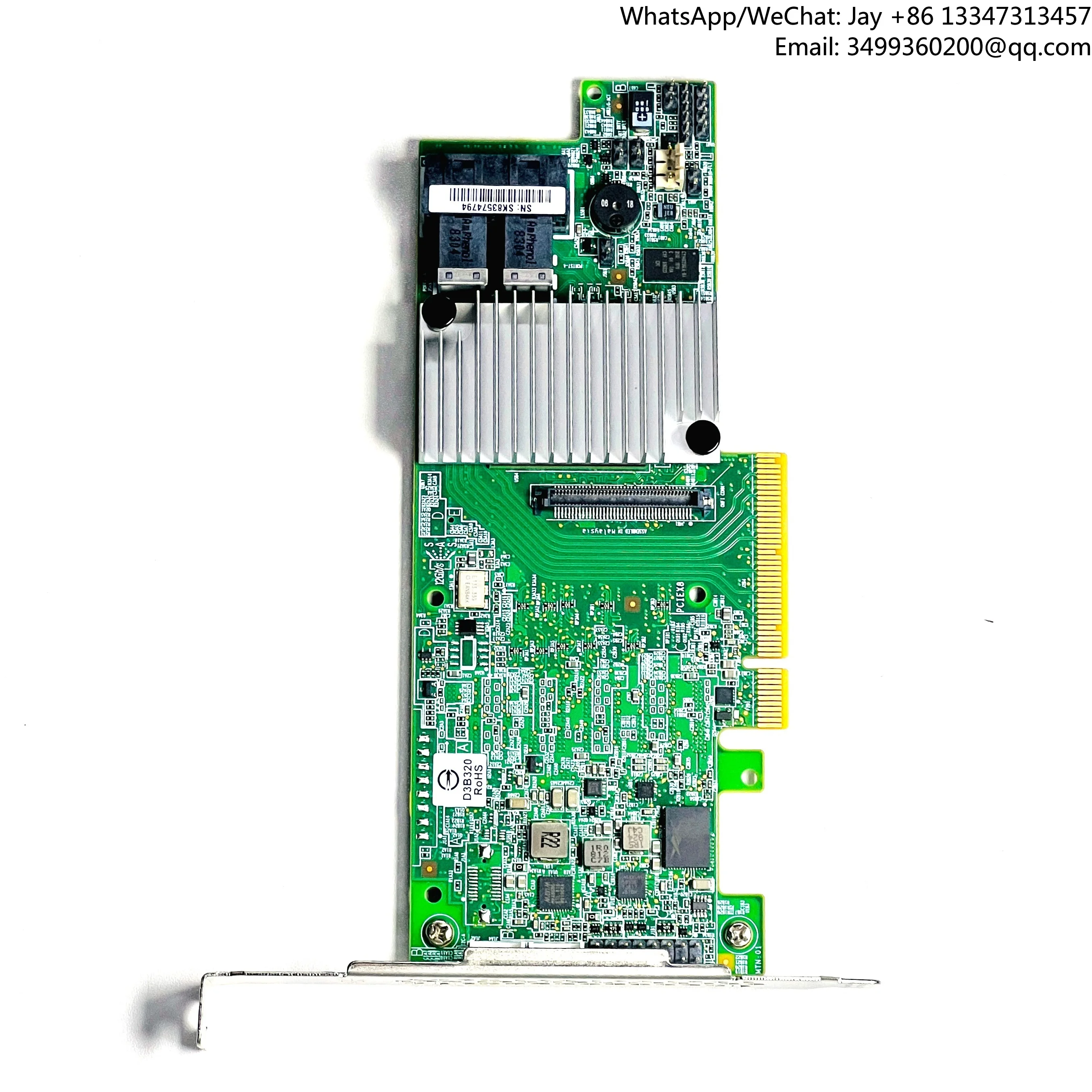 LSI00462 Storage Controller 12Gbps SAS And SATA 2G Memory Cache RAID Controller Card MegaRAID SAS 9361-8i
LSI00462 Storage Controller 12Gbps SAS And SATA 2G Memory Cache RAID Controller Card MegaRAID SAS 9361-8i