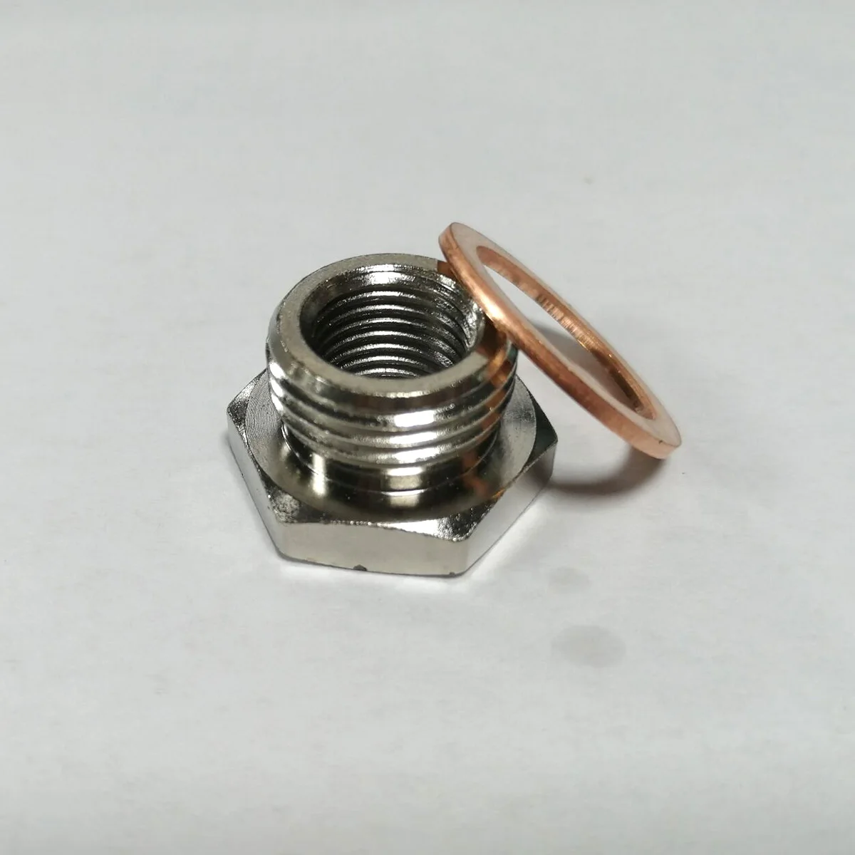 M18x1.5 to M12x1.25 Exhaust O2 Sensor Spacer Reducer Adapter Connector
M18x1.5 to M12x1.25 Exhaust O2 Sensor Spacer Reducer Adapter Connector
