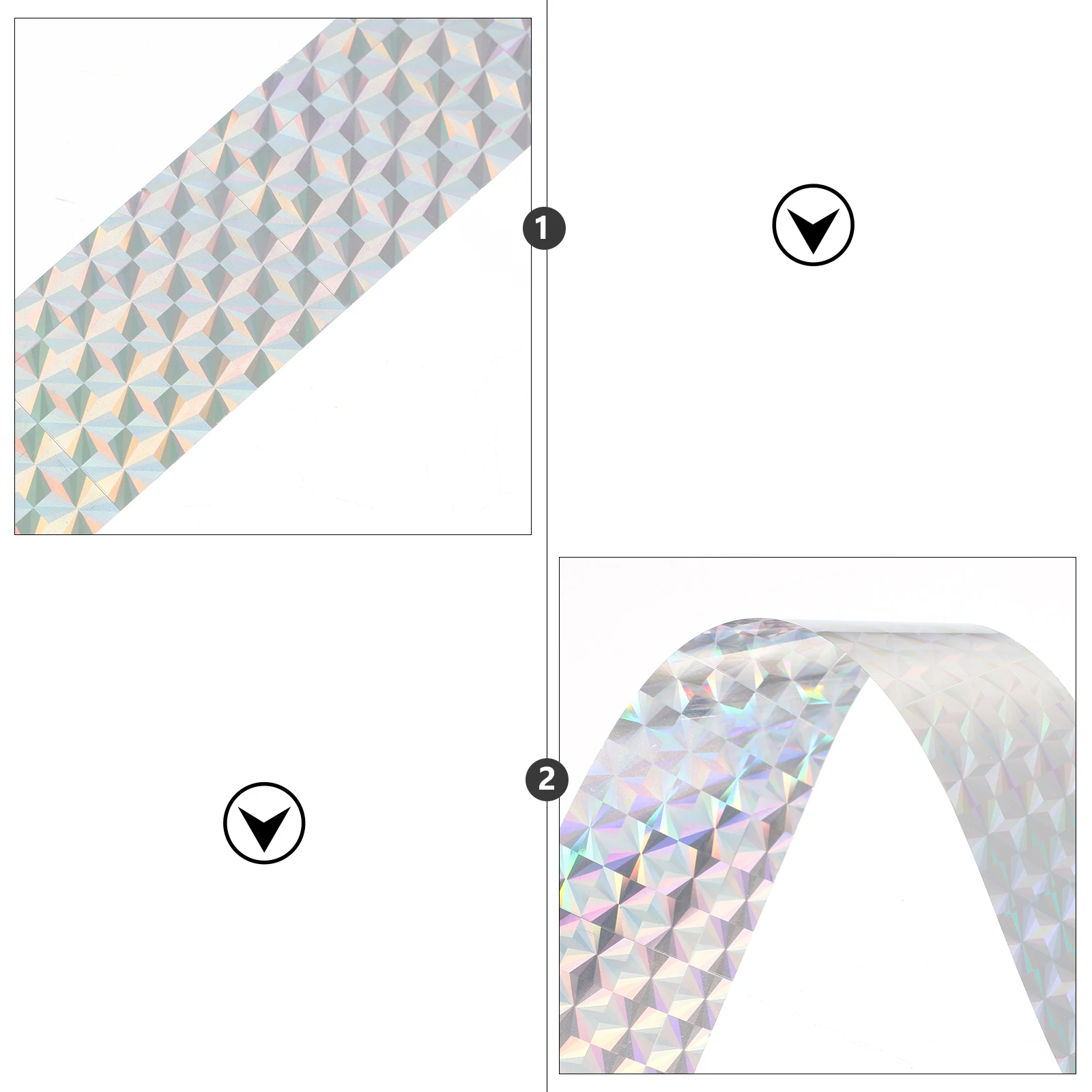 2Pcs PET Bird Repellent Ribbon Reflective Double Sided Tape Outdoor Farml Garden Balcony Roof Airport Protection
2Pcs PET Bird Repellent Ribbon Reflective Double Sided Tape Outdoor Farml Garden Balcony Roof Airport Protection