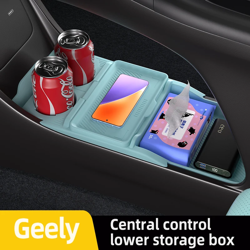 2025 For Greey GEOME Silicone Center Console Below Storage Box Central Control Organizer Mat Car Interior Accessories
2025 For Greey GEOME Silicone Center Console Below Storage Box Central Control Organizer Mat Car Interior Accessories