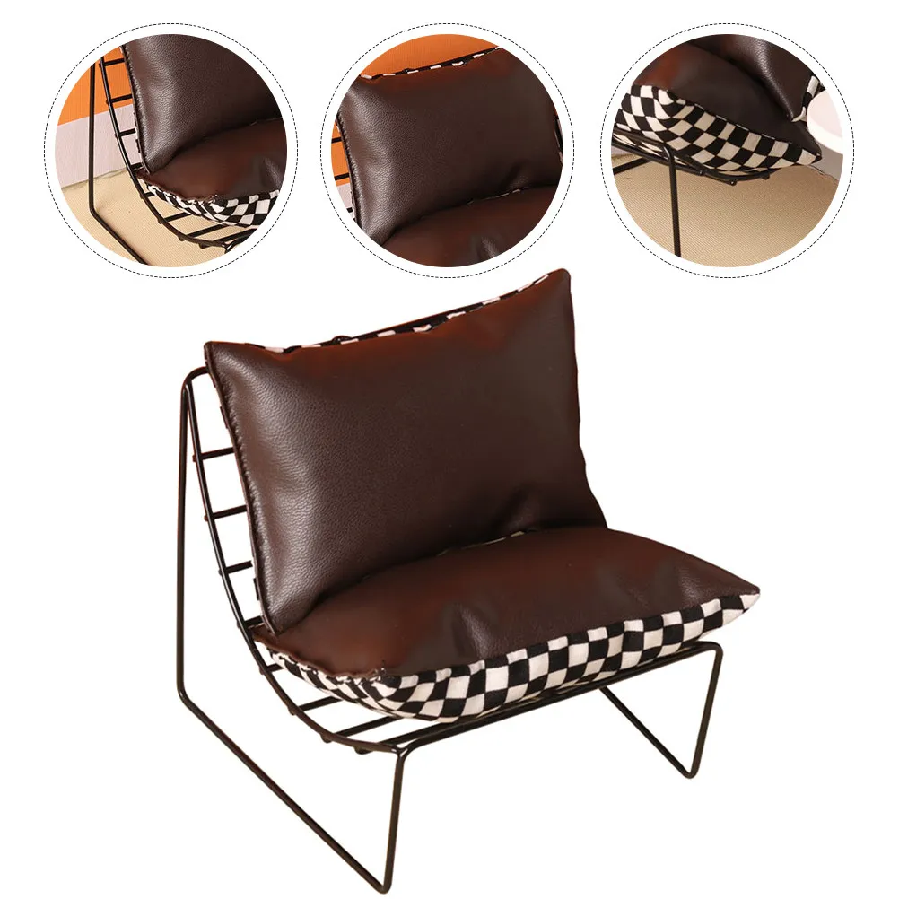 Miniature Chair Mini House Furniture Comfortable Alloy Mini Dining Chair Sofa Miniature Furniture Accessories
Miniature Chair Mini House Furniture Comfortable Alloy Mini Dining Chair Sofa Miniature Furniture Accessories