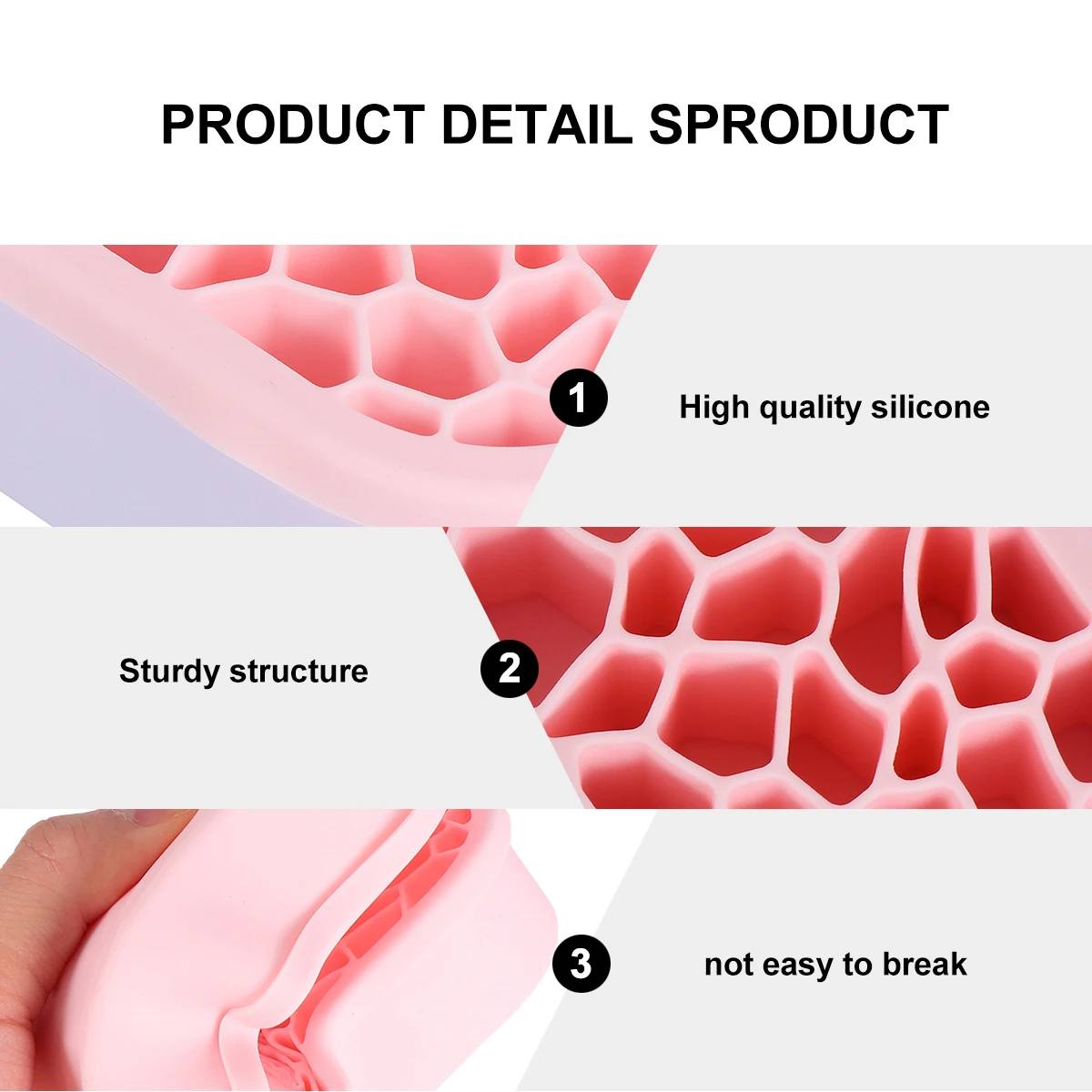Sturdy Makeup Brush Organizer Silicone Brush Rack Holder Durable Lightweight Pink For Family Travel Camping Use
Sturdy Makeup Brush Organizer Silicone Brush Rack Holder Durable Lightweight Pink For Family Travel Camping Use