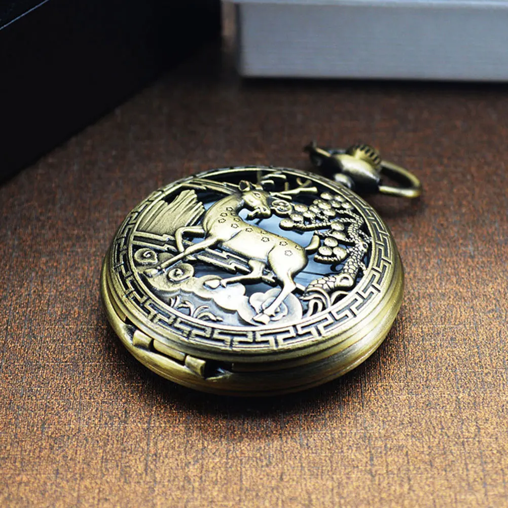 Vintage Pocket Watch Retro Flip Design For Men Women Mechanical Quartz Timepiece Portable Metal Decorative Pocket Watch
Vintage Pocket Watch Retro Flip Design For Men Women Mechanical Quartz Timepiece Portable Metal Decorative Pocket Watch