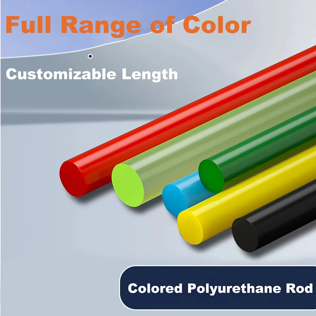 Multiple Colors Solid PU Polyurethane Rod Dia 20/25/30/35-55mm Long 500mm Beef Tendon Plate Elastic Stretch Sticks Plastic Rod
Multiple Colors Solid PU Polyurethane Rod Dia 20/25/30/35-55mm Long 500mm Beef Tendon Plate Elastic Stretch Sticks Plastic Rod