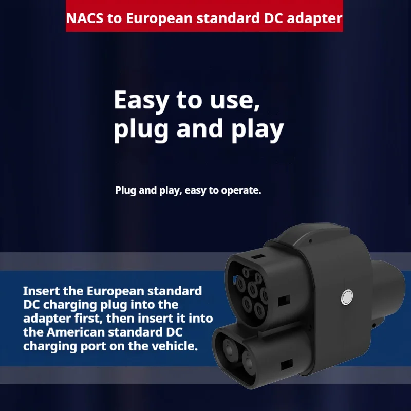 NACS to European Standard AC/DC Adapter 32A 250A EV Charging Converter Fit Model 3/Y/X/S IP54 Rainproof Type 2 Portable Charger
NACS to European Standard AC/DC Adapter 32A 250A EV Charging Converter Fit Model 3/Y/X/S IP54 Rainproof Type 2 Portable Charger