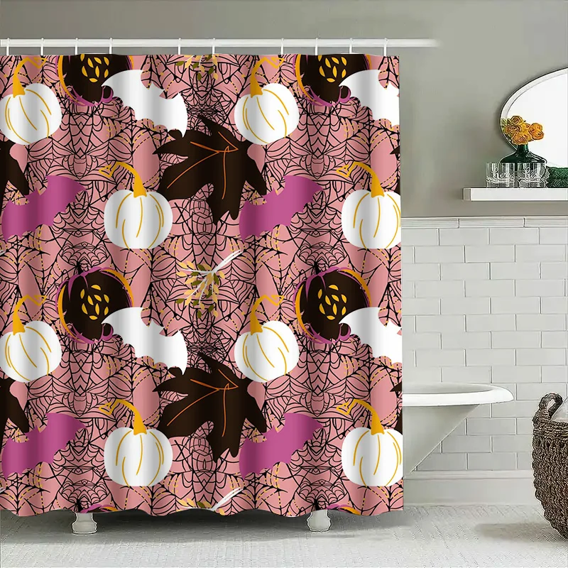 Туну Осенние листья Тыква Хэллоуин Занавеска для душа Цветочный узор Декор для ванной комнаты Детская комната 
Туну Осенние листья Тыква Хэллоуин Занавеска для душа Цветочный узор Декор для ванной комнаты Детская комната