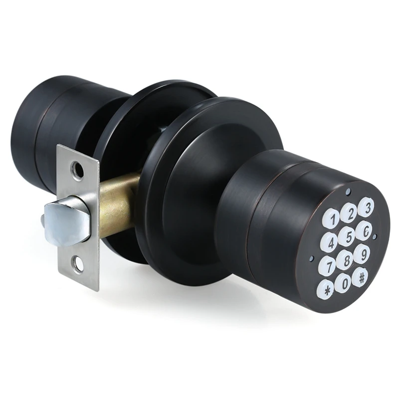 Smart Password Door Lock Turbo Electronics Code Ball Door Lock Easy To Installation Security Home Wooden Door Lock
Smart Password Door Lock Turbo Electronics Code Ball Door Lock Easy To Installation Security Home Wooden Door Lock