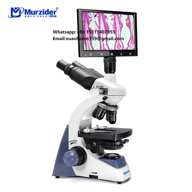 Murzider 40X-1000X Biological Microscope Medical Lab Biological MSD105-T-09
Murzider 40X-1000X Biological Microscope Medical Lab Biological MSD105-T-09