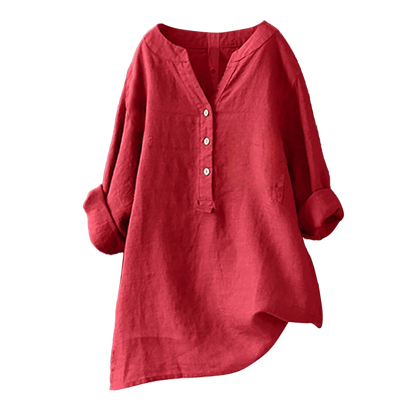 Loose Clear Linen Women's Shirt Button Detail Autumn 2025 Fashion Ladies Premium Clothing Other Material 100%
Loose Clear Linen Women's Shirt Button Detail Autumn 2025 Fashion Ladies Premium Clothing Other Material 100%