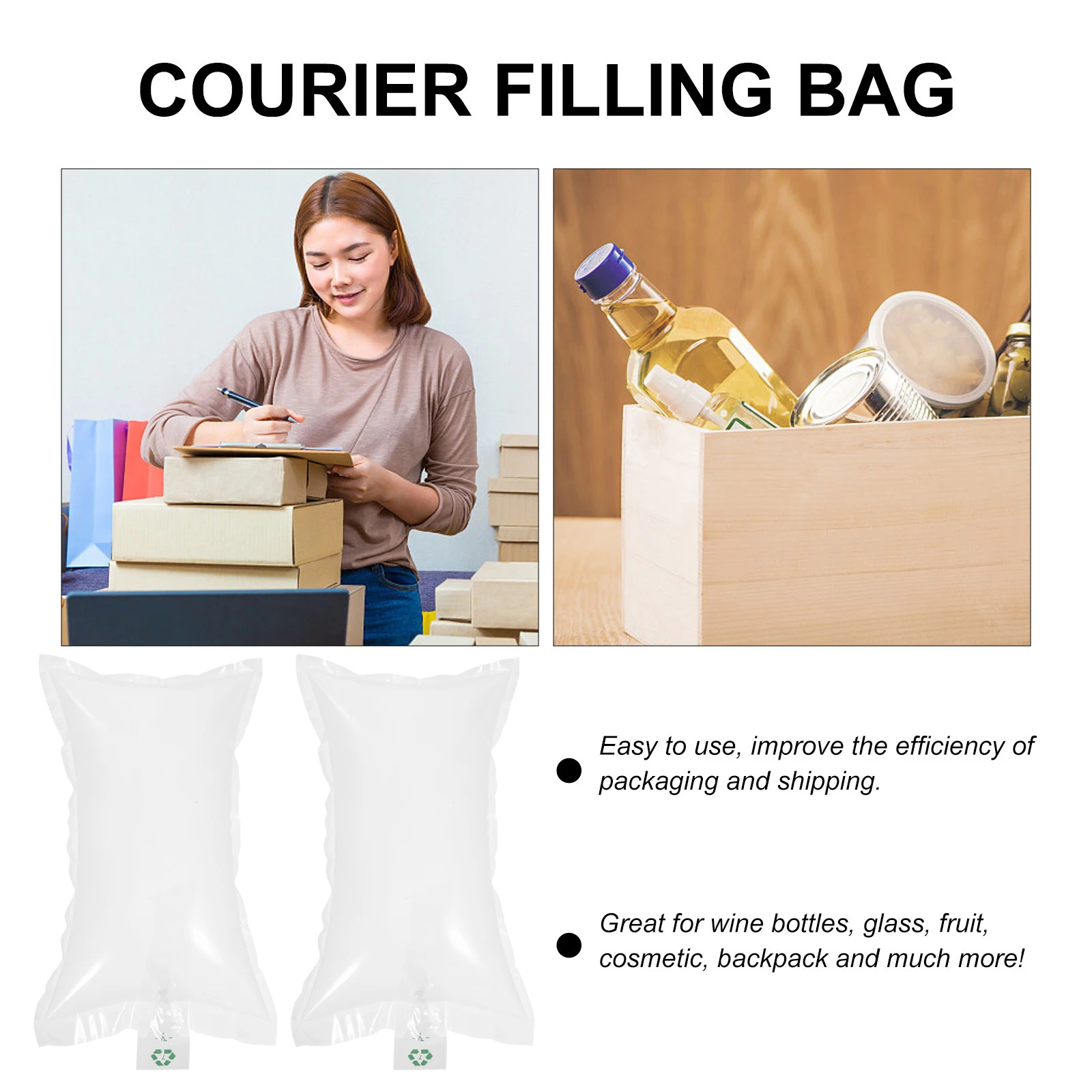 1 set Inflatable Pillow Waterproof Wear-Resistant Packing Cushion for Shipping Delivery Protection PE Film Pillows for Packing
1 set Inflatable Pillow Waterproof Wear-Resistant Packing Cushion for Shipping Delivery Protection PE Film Pillows for Packing