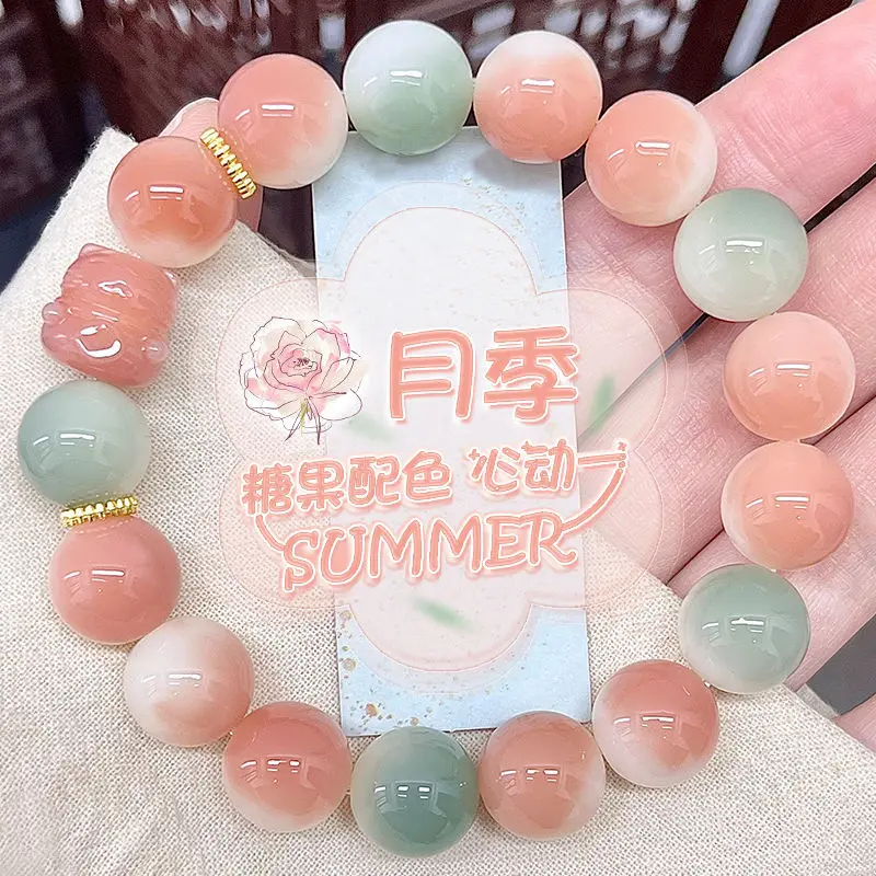 New Moon Bead Bodhi Bracelet Smooth Playable Bodhi Bead Bracelet for Women to Twist and Play Buddhist Prayer Beads Gifts
New Moon Bead Bodhi Bracelet Smooth Playable Bodhi Bead Bracelet for Women to Twist and Play Buddhist Prayer Beads Gifts